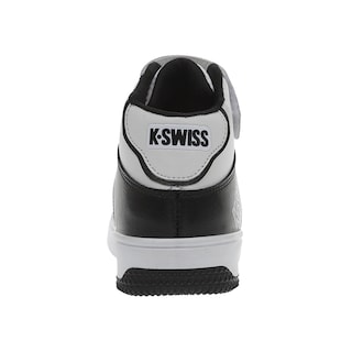 Foto 7 | Foto 7 | Tenis K-swiss Salt Mid color Blanco/Negro para Niño