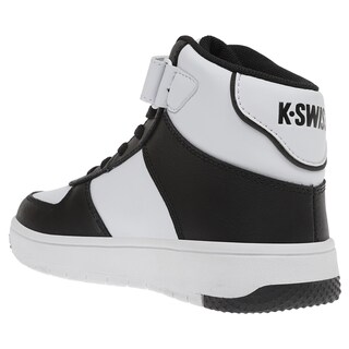 Foto 3 | Foto 3 | Tenis K-Swiss Salt Mid color Blanco y Negro para Niños