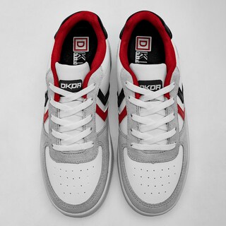 Foto 3 | Foto 3 | Jhos Dkda Tenis Urbano Para Joven Blanco Gris Negro, Código 121807-e