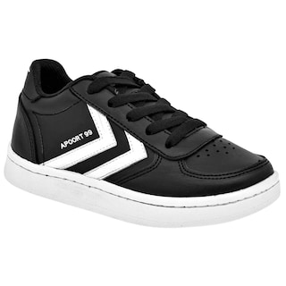 Foto 1 | Foto 1 | Apoort Tenis Urbano Para Joven Negro Blanco, Código 100678-2
