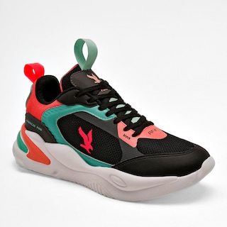 Foto 1 | Foto 1 | American Fire Tenis Urbano Para Joven Negro Multicolor, Código 121150-e