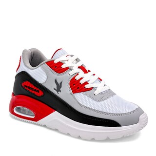 Foto 1 | Foto 1 | American Fire Tenis Deportivo Para Joven Negro Gris Rojo