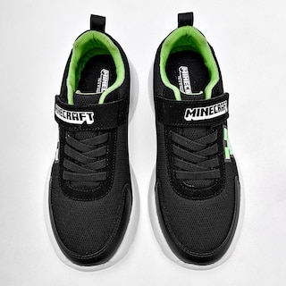 Foto 3 | Foto 3 | Licencias Yuyin Tenis Urbano Para Joven Negro Verde Blanco, Agujeta Elastica