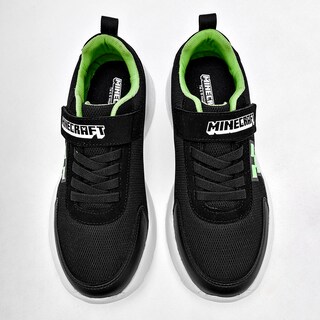 Foto 3 | Foto 3 | Licencias Yuyin Tenis Urbano Para Joven Negro Verde Blanco, Agujeta Elastica
