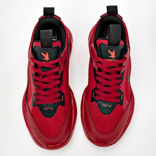 Foto 3 | Foto 3 | American Fire Tenis Urbano Para Joven Rojo Negro