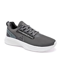 Avans-b Tenis Deportivo Para Joven Gris Negro