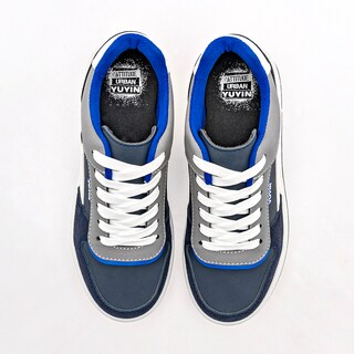 Foto 3 | Foto 3 | Yuyin Tenis Urbano Para Joven Marino Gris Blanco Cod.132960