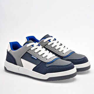 Foto 2 | Foto 2 | Yuyin Tenis Urbano Para Joven Marino Gris Blanco Cod.132960