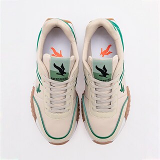 Foto 3 | Foto 3 | American Fire Tenis Urbano Para Joven Beige Verde Cod.133797