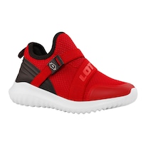 Tenis Infantil Lotto Banger Para Niño Color Rojo