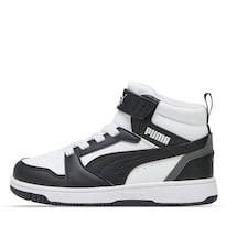 Tenis Puma Rebound V6 Mid PS Negros para Niño