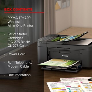 Foto 5 | Foto 5 | Impresora Canon Pixma Tr4720 Multifunción Inalámbrica con Fax Negra - Venta Internacional