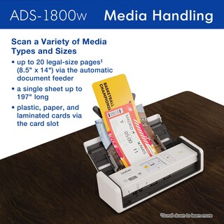 Foto 4 | Foto 4 | Escáner Brother Ads-1800w de Escritorio Compacto Inalámbrico - Venta Internacional