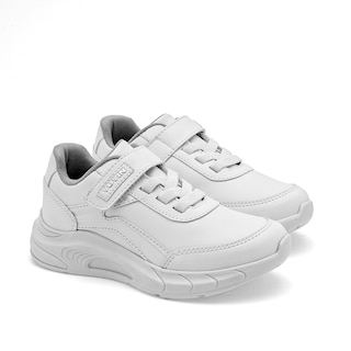 Foto 2 | Foto 2 | Tenis Deportivos Yuyin Blancos Agujeta Elástica 120375-3 para Joven
