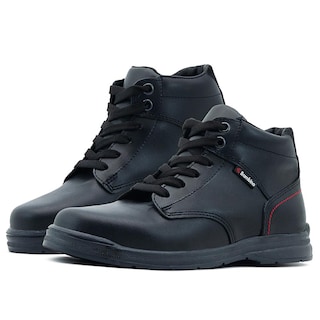Foto 1 | Foto 1 | Zapato Escolar Piel Negro Bambino Plantilla Botón Impacto Negro