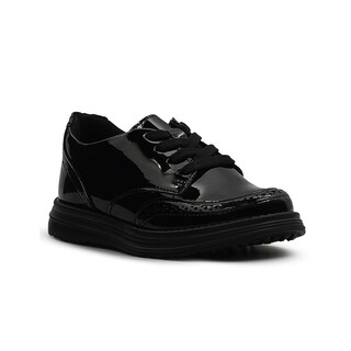 Foto 4 | Foto 4 | Zapato Escolar Choclo Charol Negro Mujer Karsten Negro