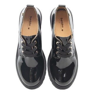 Foto 5 | Foto 5 | Zapato Casual Juvenil Plataforma Bambino Charol Negro 18-23 Negro