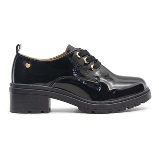 Foto 1 | Foto 1 | Zapato Casual Juvenil Plataforma Bambino Charol Negro 18-23 Negro