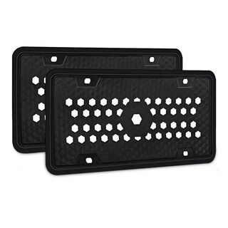 Foto 1 | Foto 1 | Juego Universal con Marco de Porta Matrícula para Auto Eo Safe Imports Esi-8680 color Negro