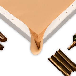 Foto 2 | Foto 2 | Cuadro Canvas Revolution Ventana Gran Ciudad de Nueva York Marco Blanco