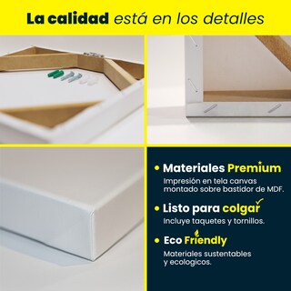 Foto 2 | Foto 2 | Cuadro Canvas Revolution Tríptico Vertical Manada De Caballos Set De 3 Piezas 25 x 38 cm c/u