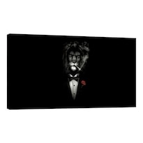 Cuadro Canvas Revolution 120 x 60 León Fumando Panorámico