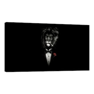 Foto 1 | Foto 1 | Cuadro Canvas Revolution 120 x 60 León Fumando Panorámico