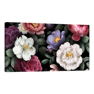 Foto 1 | Foto 1 | Cuadro Canvas Revolution 160 X 80 CM Pintura Impresa Flores Vintage