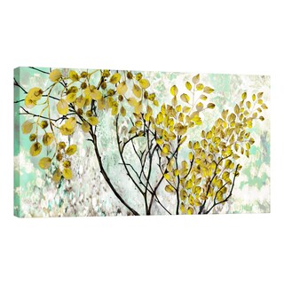 Foto 1 | Foto 1 | Cuadro Canvas Revolution Pintura Impresa Hojas Y Ramas 160 x 80 cm