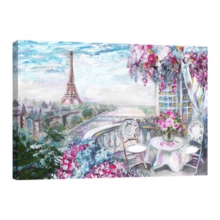 Foto 1 | Foto 1 | Cuadro Canvas Revolution 120 X 80 CM Pintura Impresa Terraza en Paris