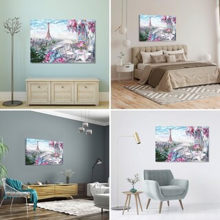 Foto 3 | Foto 3 | Cuadro Canvas Revolution 120 X 80 CM Pintura Impresa Terraza en Paris