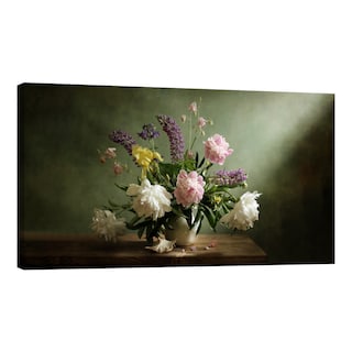 Foto 1 | Foto 1 | Cuadro Canvas Revolution 120 x 60 cm Hermoso Florero Blanco