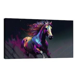 Foto 1 | Foto 1 | Cuadro Canvas Revolution 120 x 60 cm Caballo