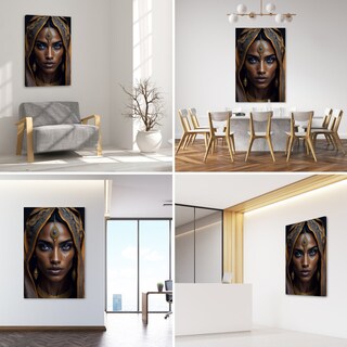 Foto 2 | Foto 2 | Cuadro Canvas Revolution 120 x 80 cm Gitana Del Desierto