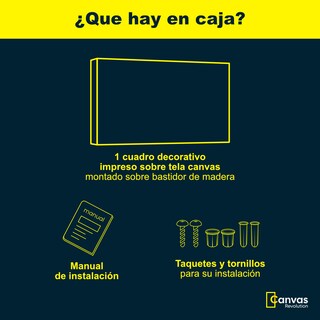 Foto 4 | Foto 4 | Cuadro Canvas Revolution 160 x 80 cm Texturas Gris Y Doradas