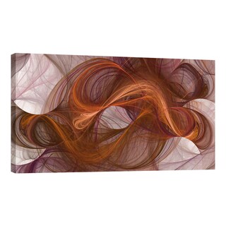 Foto 1 | Foto 1 | Cuadro Canvas Revolution 160 X 80 CM Olas Cobre Minimalistas