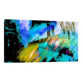 Foto 1 | Foto 1 | Cuadro Canvas Revolution 120 X 60 CM Puente Manhattan y Formas