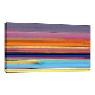 Foto 1 | Foto 1 | Cuadro Canvas Revolution 160 X 80 CM Líneas Coloridas