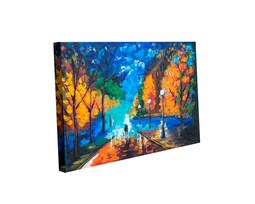 Cuadro Decorativo Abstracto Art Esta Noche Multicolor 130 X 80 CM