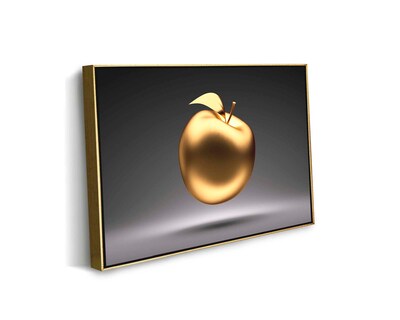 Foto 1 | Foto 1 | Cuadro Decorativo Canvas Art Manzana Lujosa en Negro