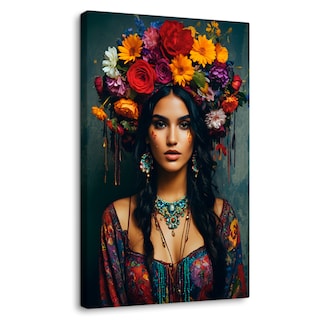 Foto 1 | Foto 1 | Cuadro Decorativo Canvas Belleza Florale 60x90