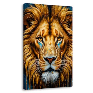 Foto 1 | Foto 1 | Cuadro Decorativo Canvas Elegancia Dorada 60x90