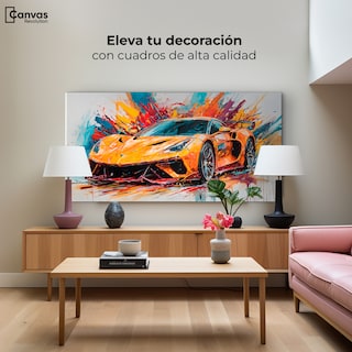 Foto 3 | Foto 3 | Cuadro Decorativo Canvas Lotus Deportivo 120x60
