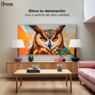 Foto 3 | Foto 3 | Cuadro Decorativo Canvas Mirada Vigilante 120x60