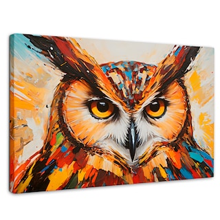 Foto 1 | Foto 1 | Cuadro Decorativo Canvas Mirada Vigilante 90x60