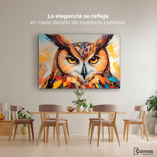 Foto 2 | Foto 2 | Cuadro Decorativo Canvas Mirada Vigilante 90x60