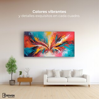 Foto 2 | Foto 2 | Cuadro Decorativo Canvas Ave Fénix Surreal 120x60