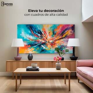 Foto 3 | Foto 3 | Cuadro Decorativo Canvas Fiesta Colores 120x60