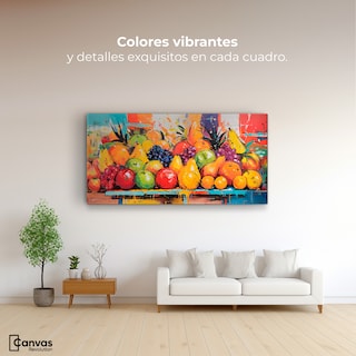 Foto 2 | Foto 2 | Cuadro Decorativo Canvas Variedad Frutal 120x60