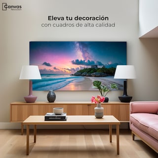 Foto 3 | Foto 3 | Cuadro Decorativo Canvas Orilla Playa Tulum 160x80